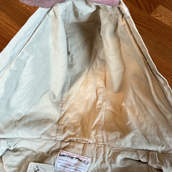 Free People Golden Quill Military Parka Size XSmall NWT - Picture 11 of 16